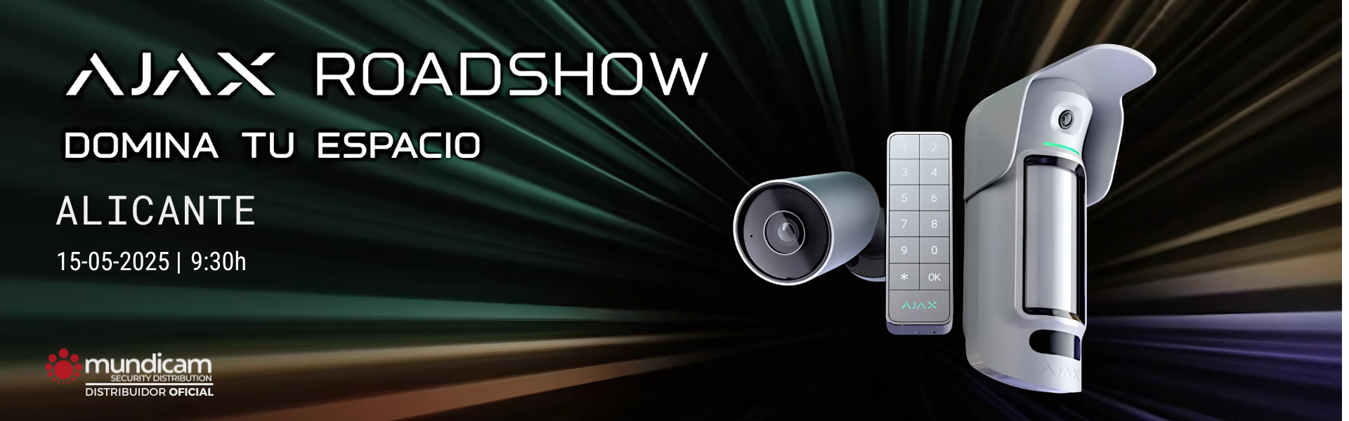 BANNER AJAX ROADSHOW 15 DE MAYO ALICANTE CON MUNDICAM BANNER AJAX ROADSHOW 15 DE MAYO ALICANTE CON MUNDICAM