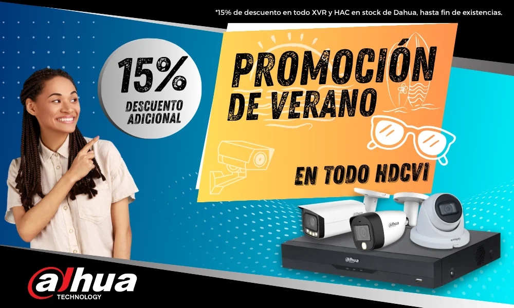 Promocion Verano Dahua -15% movil