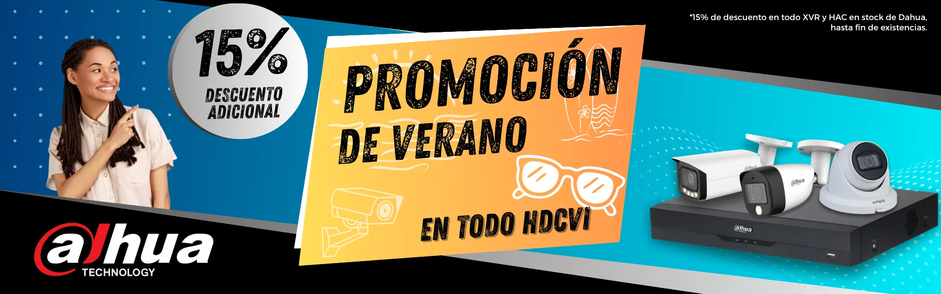 Promocion Verano Dahua -15% Banner web