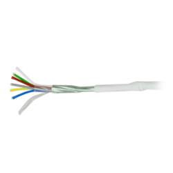 MC-CA6-100-H - 6 conductores Conductor Cobre electrolítico flexible Pantalla Aluminio poliéster+drenaje CuSn. Rollo de 100 metros