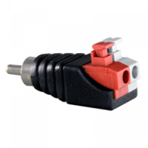 MC-CON295A - Conector RCA macho de fácil conexionado Salida 2 terminales