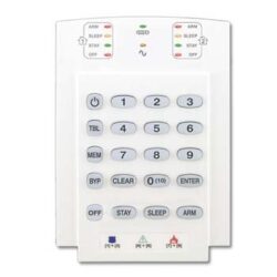 K10V - Teclado LEDS Paradox cableado de 10 zonas K10V