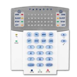 K32+ - Teclado de LEDS Paradox cableado de 32 zonas K32+