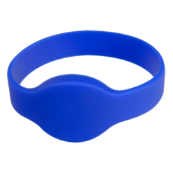 RFID-BAND-B - Pulsera de proximidad ID por radiofrecuencia RFID EM pasivo Frecuencia 125 KHz Color Azul