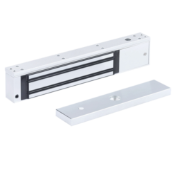 YF-280AST-LED - Ventosa electromágnetica Para puerta sencilla Modo apertura Fail Safe Fuerza de retención 280 Kg Sensor de estado de cierre y puerta