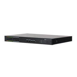 LR2218-16ET-240 - Switch ePoE 16 puertos 10/100 (8 ePoE/EoC + 8 PoE) + 2 Uplink Combo Gigabit/SFP 802.3at 240W Manejable Layer 2 - Modo ePoE 800m