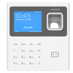 W1-PRO - Terminal de Control de Presencia ANVIZ Huellas dactilares, tarjetas RFID y teclado TCP/IP, USB Flash