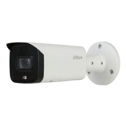 IPC-HFW5541T-AS-PV-0360B - Tubular IP H265 AI 5M SMART WDR Starlight+ IR60m + LED LUZ BLANCA 3.6mm IP67 PoE SD AUDIO E/S