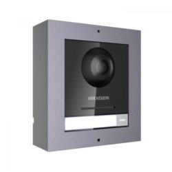 DS-KD8003-IME1/Surface - Estación de videoportero IP HIKVISION con cámara fisheye de 2MP. Incluye marco para instalación en superficie