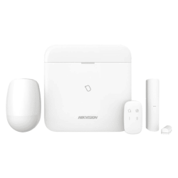 DS-PWA96-Kit-WE - Kit AXPRO de HIKVISION compuesto por: 1x Panel de control, 1x Pulsador, 1x Detector PIR,1x Magnético.