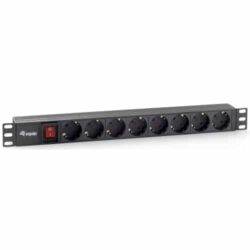 Regleta-Phasak - Regleta Alimentación Aluminio - Para Rack 19" 1U