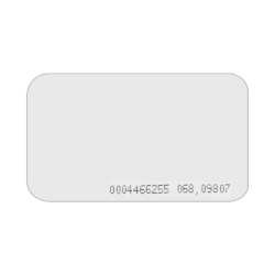 MIFARE-CARD-NUM - Tarjeta de proximidad numerada ID por radiofrecuencia MF pasivo