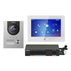 KTP04(F) - Kit Videoportero IP exterior para Insertar + monitor interior