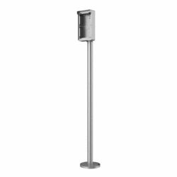 VTM01R2 - Cubierta para la lluvia con poste vertical para 2 módulos de la serie VTO4202F