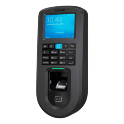 VF30-PRO - Lector biométrico autónomo ANVIZ, Huellas dactilares, RFID y teclado, 3000 grabaciones / 100000 registros, TCP/IP, RS485, miniUSB, Wiegand 26 Controladora integrada / PoE, Software Cloudclocking gratuito
