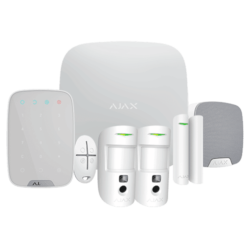 AJ-HUB2KIT4G-DP-PRO-W - Kit de alarma profesional Certificado Grado 2