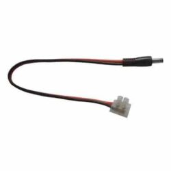 MC-DCJACK+T30-M - Jack alimentación macho a regleta y 30cm de cable