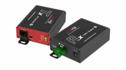 Mx-A-ETP1A-2601-SET - Conjunto de convertidores de medios Ethernet (PoE+) - línea de dos hilos