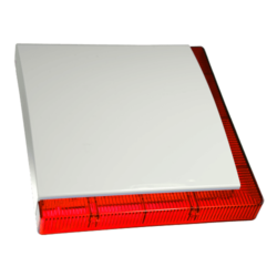 VEGA-R - Sirena para exterior cableada Certificado de grado 3. Rojo