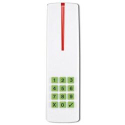 R915 -Lector proximidad Paradox interior/exterior con teclado incorporado. Color Blanco