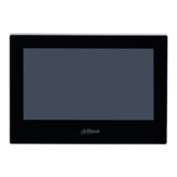 VTH2621G-WP - Monitor Interior 7" de Superficie para Videoportero IP WiFi PoE 6E 1S Alarma Negro