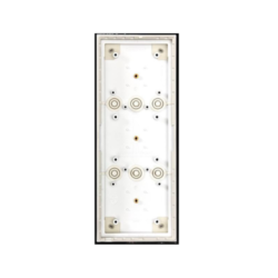 MX-OPT-Box-3-EXT-ON-PW - Triple On-Wall-Housing, White