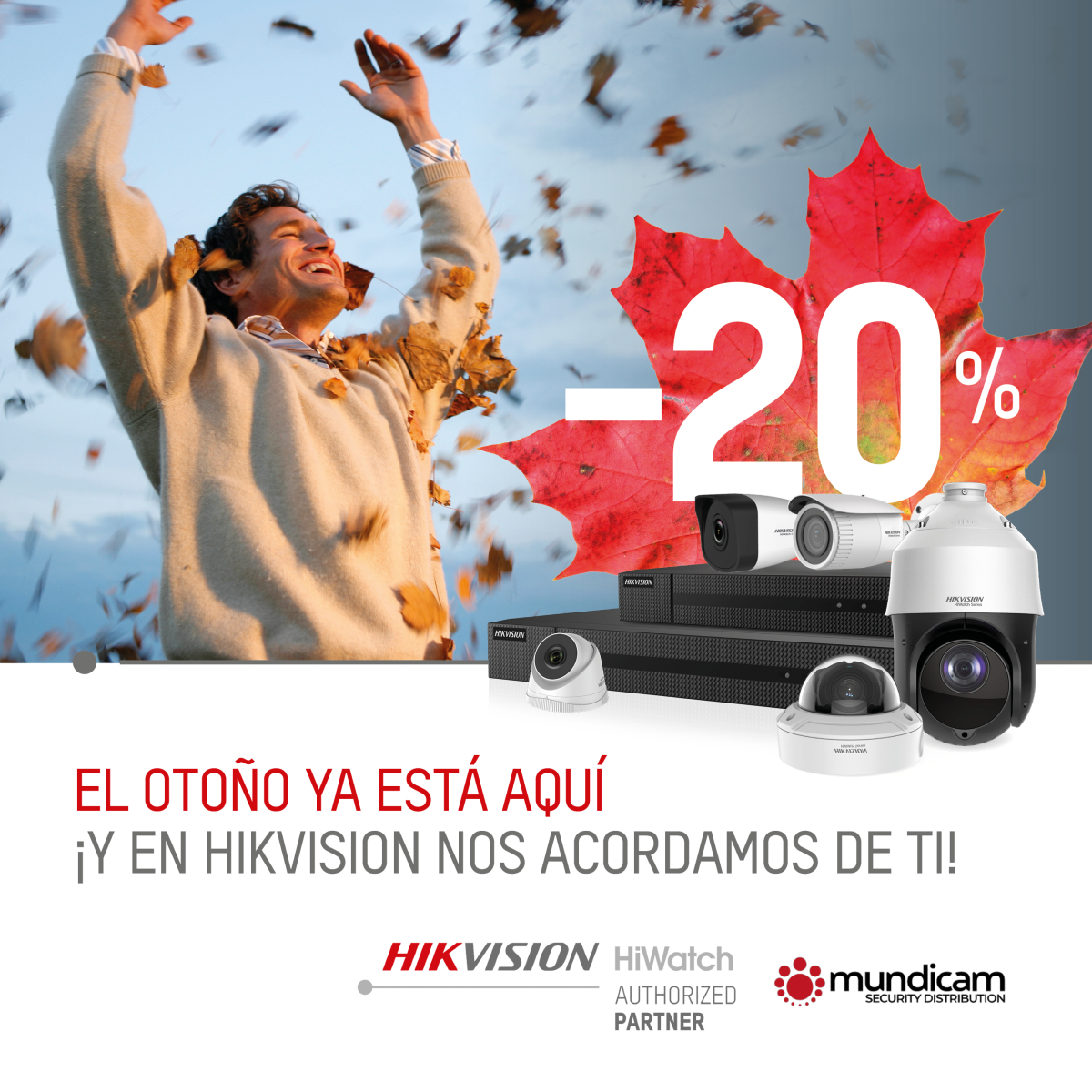 Promoción 2022 20% hikvision hiwatch