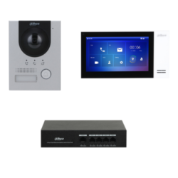 KTP01L(F) - Kit Videoportero IP exterior para Insertar + monitor interior