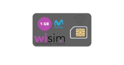 MOVISTAR1G - Tarjeta SIM Movistar 1GB. Cuota mensual