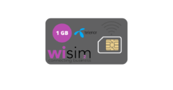 TELENOR1G - Tarjeta SIM Telenor 1GB. Cuota mensual