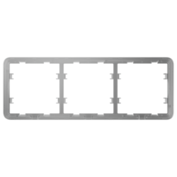 AJ-FRAME-3 - Marco para tres interruptores Compatible con 2 x AJ-SIDEBUTTON Compatible con 1 x AJ-CENTERBUTTON
