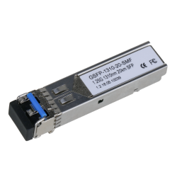 GSFP-1310-20-SMF - SFP Monomodo SM LC 1Gbps 20km envío 1310nm / recepción 1310nm. Doble fibra