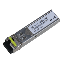 GSFP-1310R-20-SMF - SFP Monomodo SM LC 1Gbps 20km envío 1550nm / recepción 1310nm. Receptor