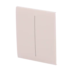 AJ-CENTERBUTTON-2G-IVO - Panel táctil para interruptor de luz doble