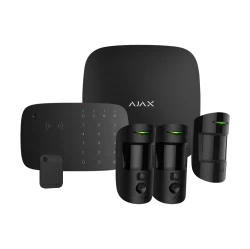 AJ-HUB2KIT-MP-PHOD-KPD-B - Kit de alarma profesional Certificado Grado 2 Comunicación Ethernet y dual SIM GPRS