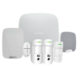AJ-HUB2KIT-MP-PHOD-W - Kit de alarma profesional Certificado Grado 2 Comunicación Ethernet / dual SIM