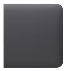 AJ-SIDEBUTTON-1G2W-GRA - Panel táctil para un interruptor de luz Compatible con AJ-LIGHTCORE-1G Compatible con AJ-LIGHTCORE-2W