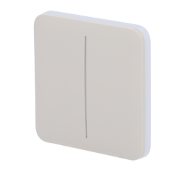 AJ-SOLOBUTTON-2G-OYS - Panel táctil para un interruptor de luz doble