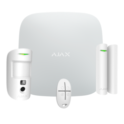 AJ-STARTERKIT-CAM-4G-W - Kit de alarma profesional. Certificado Grado 2