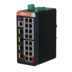 IS4420-16GT-240 - Switch PoE 2.0 Industrial 16 puertos Gigabit + 4SFP Uplink Gigabit 240W Manejable Layer2