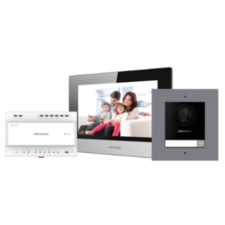 DS-KIS702Y - Kit de intercomunicador de vídeo a dos hilos Plug&Play