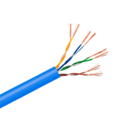 MC-UTP305E CAT5 - Cable de red bobina Cat. 5E - UTP - 305 Metros - Rigido - 24AWG - Metrado - Azul