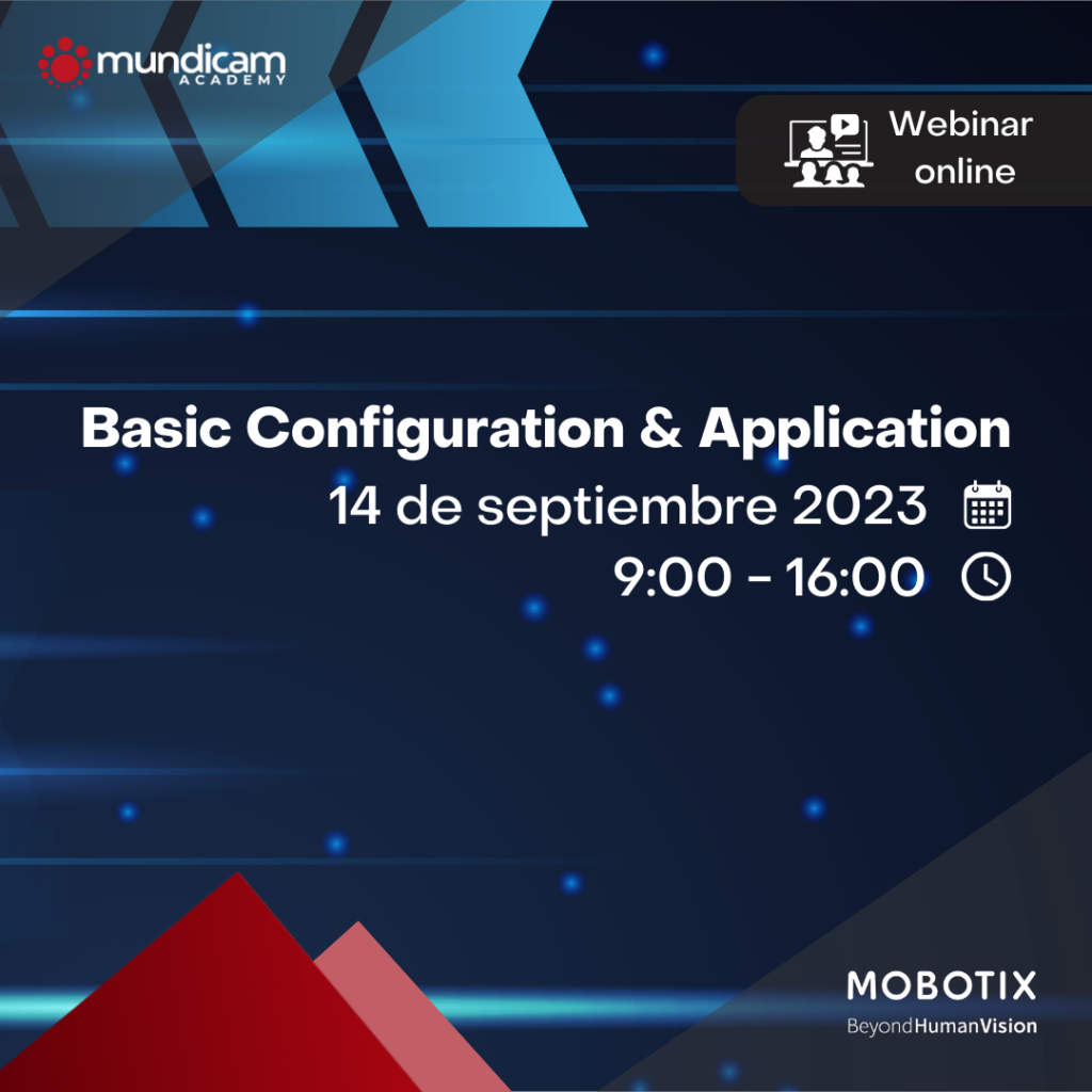 Webinar Mobotix Basic Configuration & Application 1080x1080