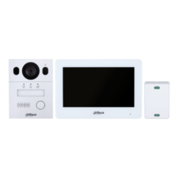 KTX01(S) - Videoportero híbrido Wi-Fi de 2-hilos IP Exterior para Superficie + monitor interior