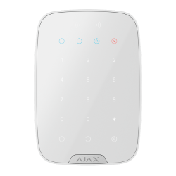 AJ-KEYPADPLUS-S-W - Teclado independiente con lector. Ajax Superior. Certificado Grado 2