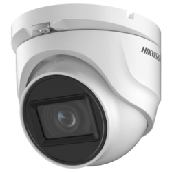 DS-2CE76U1T-ITMF - Cámara minidomo Turret HD-TVI 4 en 1 Hikvision, 8.3MP, IR EXIR 20m.