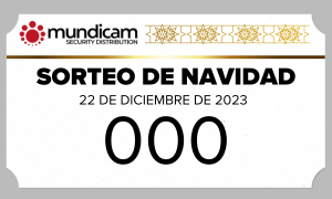 Sorteo de Navidad MundiCam Boleto