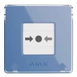 AJ-MANUALCALLPOINT-BLUE - Botón manual de alarma de incendio verde Inalámbrico 868 MHz Jeweller