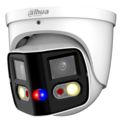 IPC-PDW3849-A180-AS-PV - Turret  IP H265 2x4M TiOC DUAL-LENS SPLICING FULL COLOR WDR Starlight