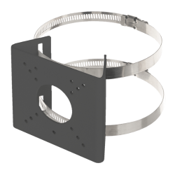 UV-TR-UP06-B-IN-BLACK - Soporte para mástiles para cámaras Bullet
